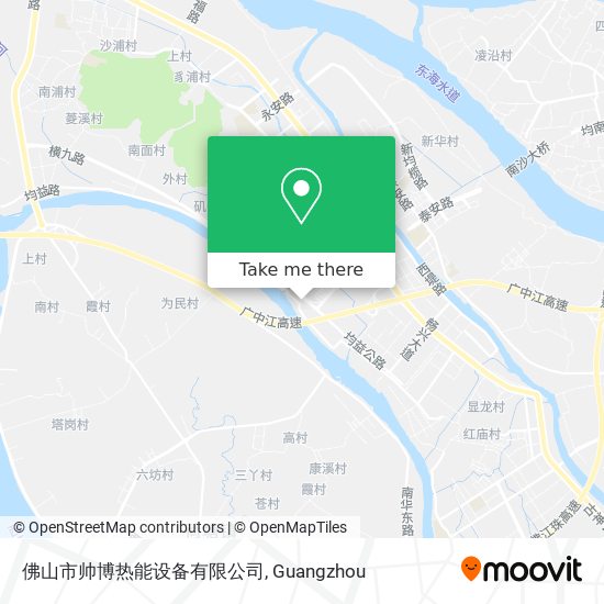 佛山市帅博热能设备有限公司 map