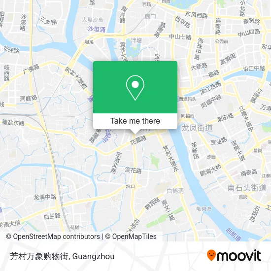 芳村万象购物街 map