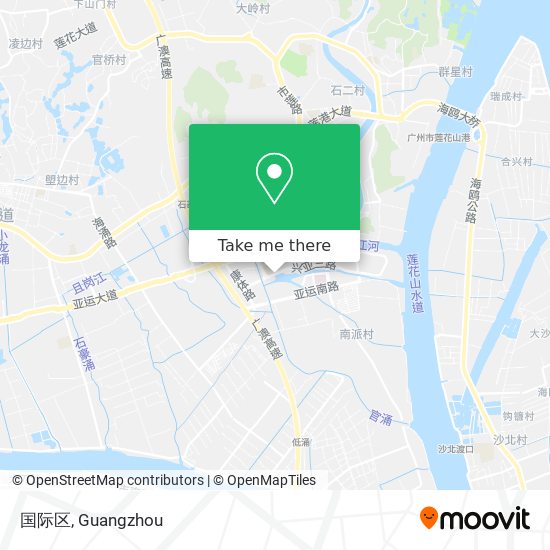 国际区 map