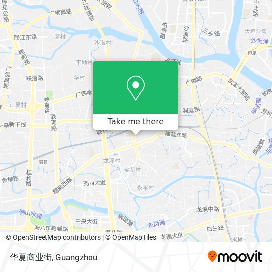 华夏商业街 map