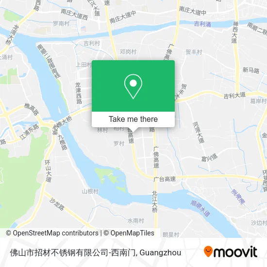 佛山市招材不锈钢有限公司-西南门 map