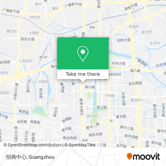 招商中心 map