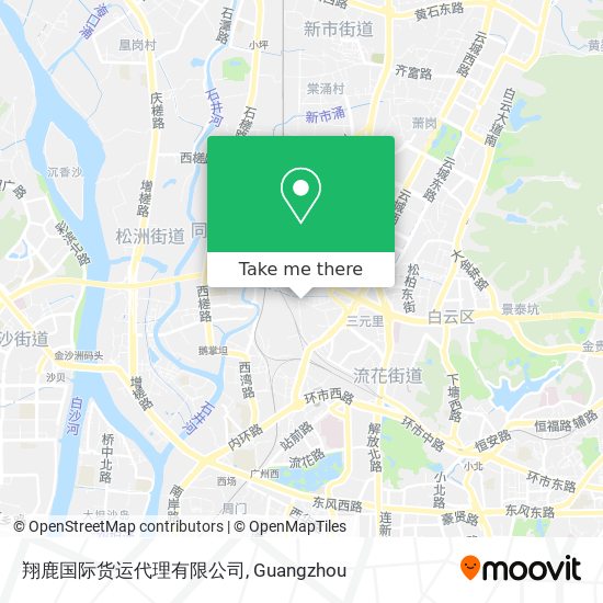 翔鹿国际货运代理有限公司 map