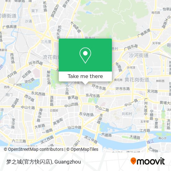 梦之城(官方快闪店) map