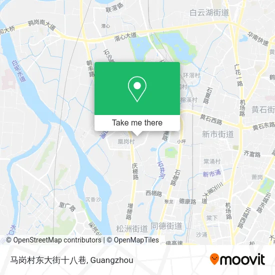 马岗村东大街十八巷 map