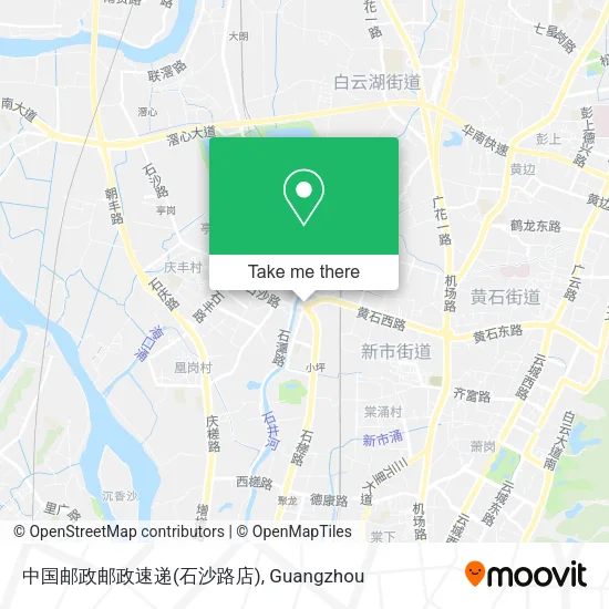 中国邮政邮政速递(石沙路店) map