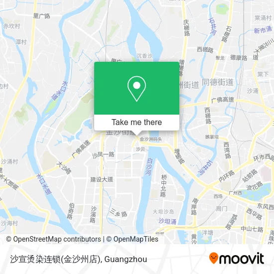 沙宣烫染连锁(金沙州店) map