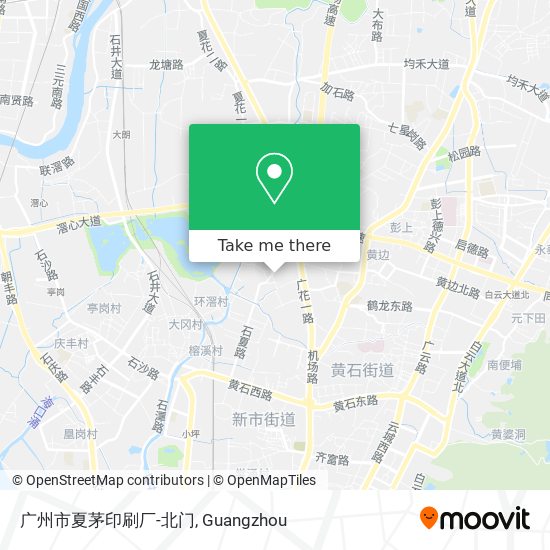 广州市夏茅印刷厂-北门 map