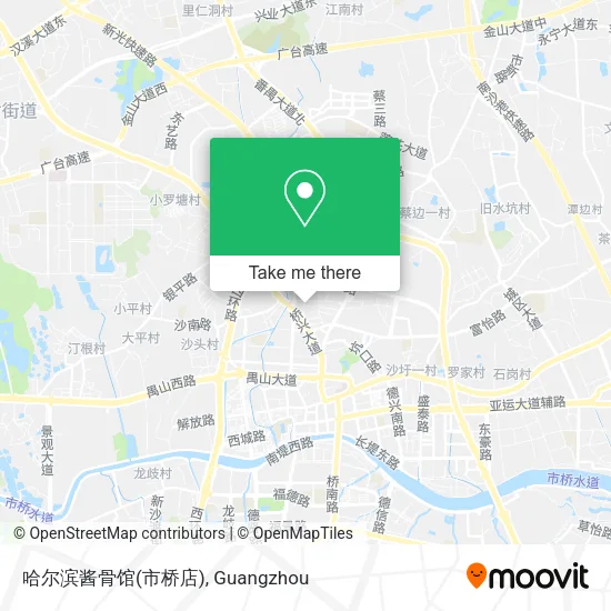 哈尔滨酱骨馆(市桥店) map
