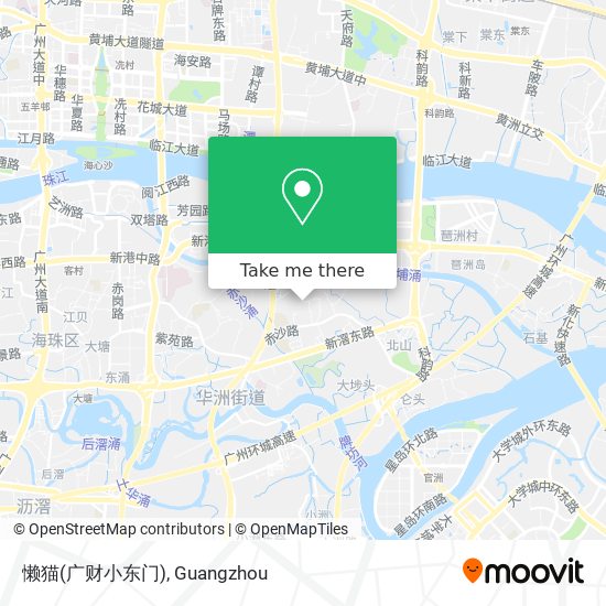 懒猫(广财小东门) map