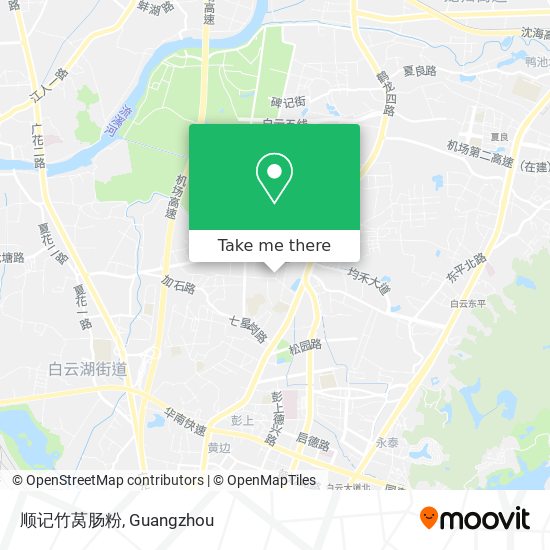 顺记竹莴肠粉 map
