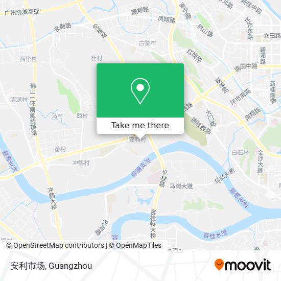 安利市场 map