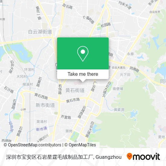 深圳市宝安区石岩星霆毛绒制品加工厂 map