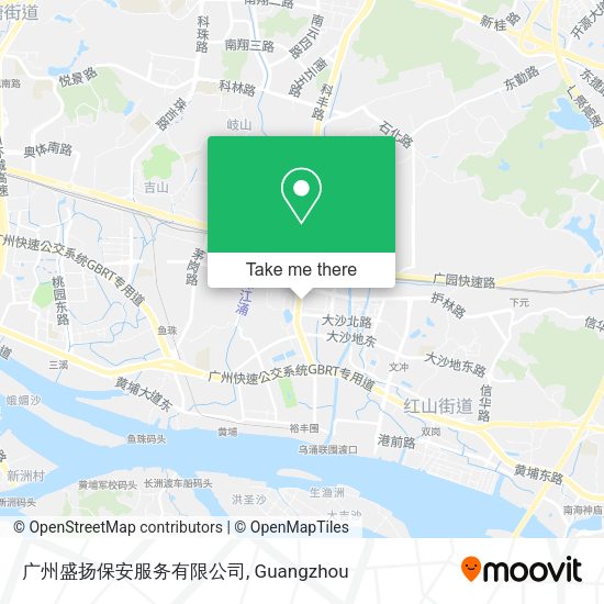广州盛扬保安服务有限公司 map