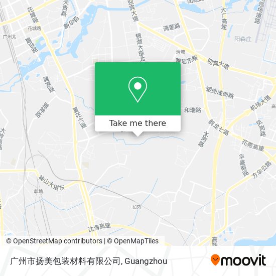 广州市扬美包装材料有限公司 map