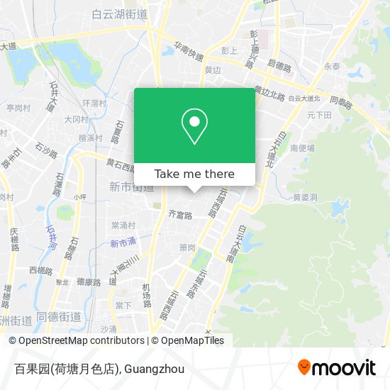 百果园(荷塘月色店) map
