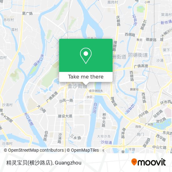 精灵宝贝(横沙路店) map