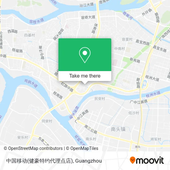 中国移动(健豪特约代理点店) map