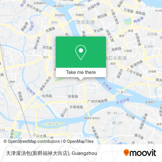 天津灌汤包(新爵福禄大街店) map