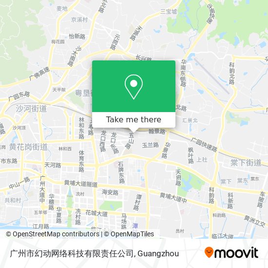 广州市幻动网络科技有限责任公司 map
