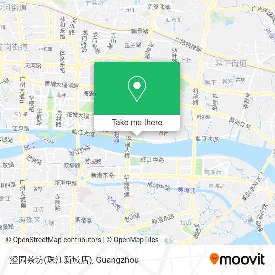 澄园茶坊(珠江新城店) map
