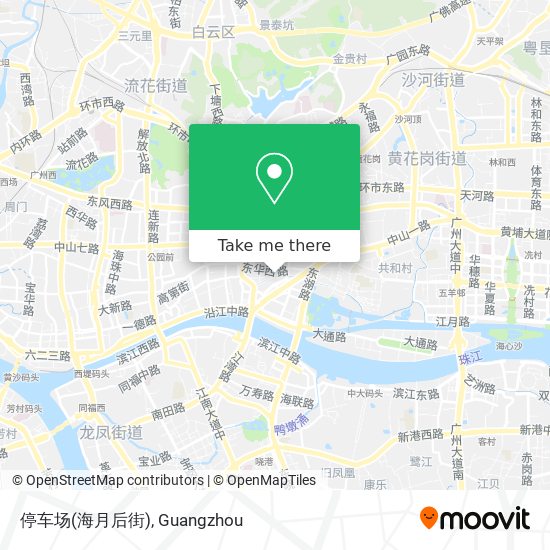 停车场(海月后街) map