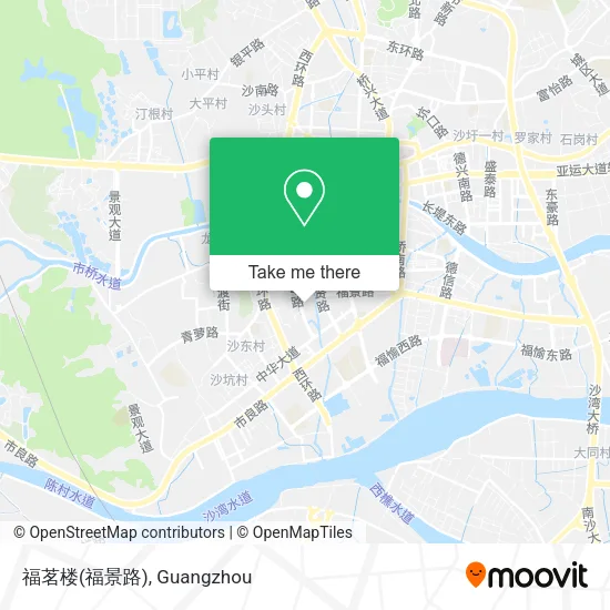 福茗楼(福景路) map