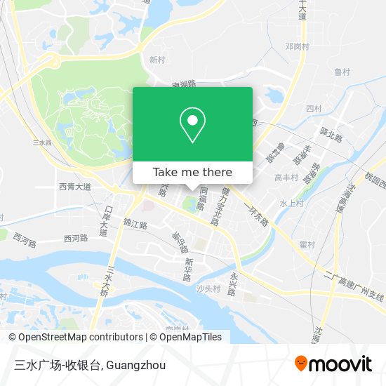 三水广场-收银台 map