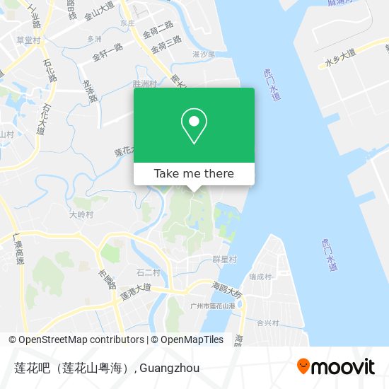莲花吧（莲花山粤海） map