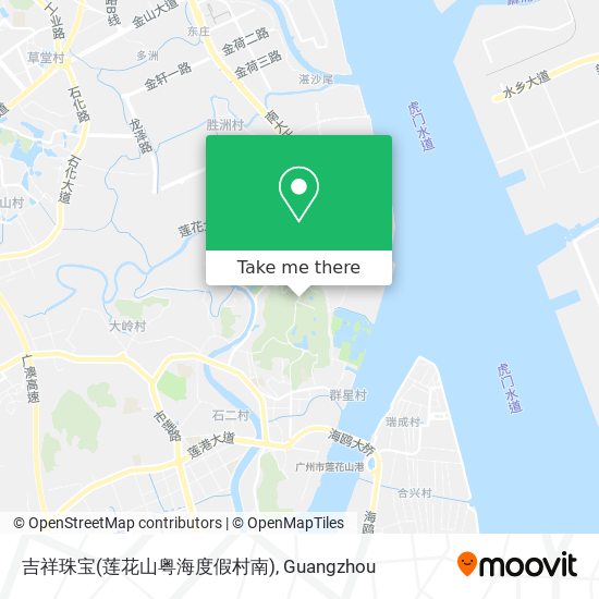 吉祥珠宝(莲花山粤海度假村南) map