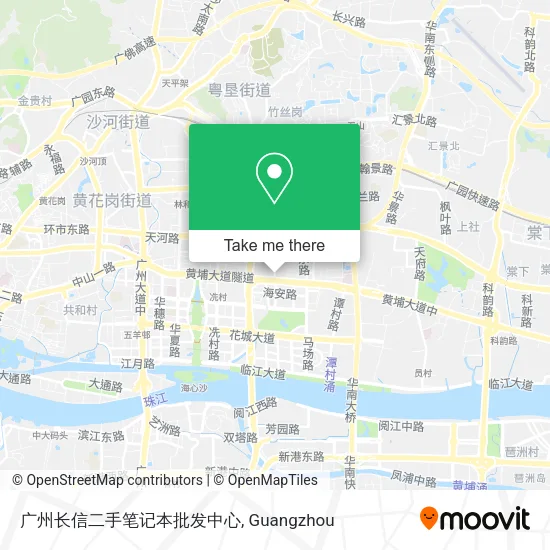 广州长信二手笔记本批发中心 map