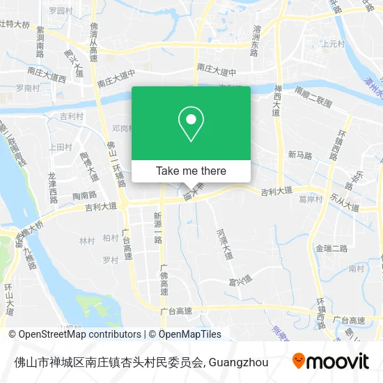 佛山市禅城区南庄镇杏头村民委员会 map