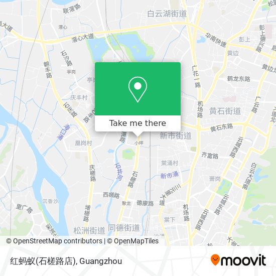 红蚂蚁(石槎路店) map