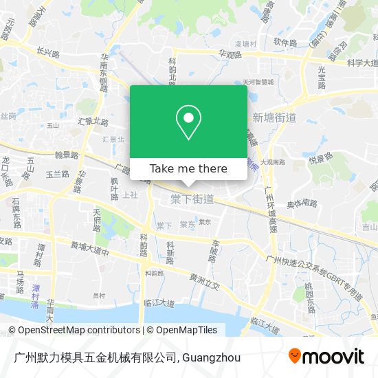 广州默力模具五金机械有限公司 map