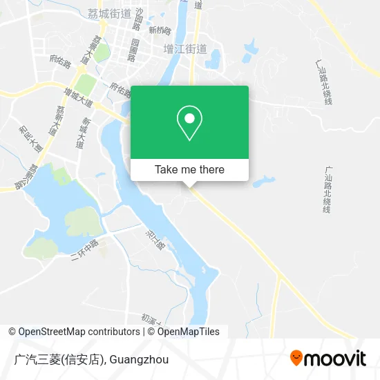 广汽三菱(信安店) map