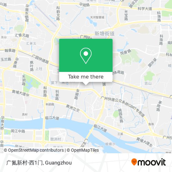 广氮新村-西1门 map