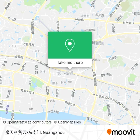 盛天科贸园-东南门 map