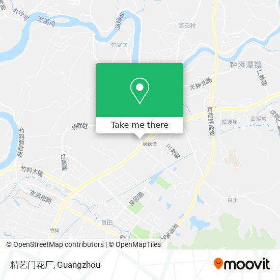 精艺门花厂 map
