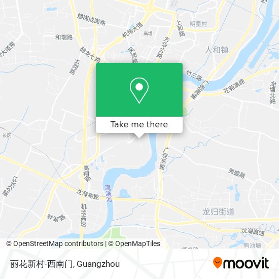 丽花新村-西南门 map