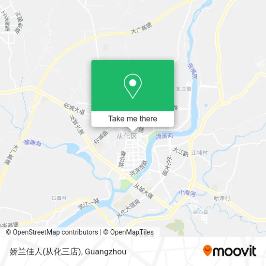 娇兰佳人(从化三店) map