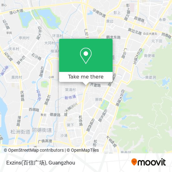Exzins(百信广场) map