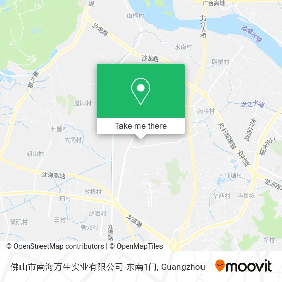 佛山市南海万生实业有限公司-东南1门 map