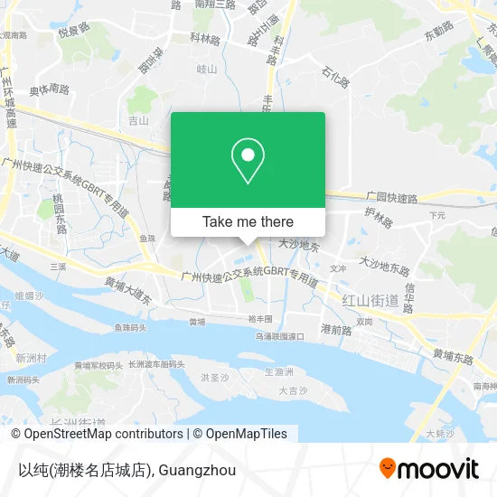 以纯(潮楼名店城店) map
