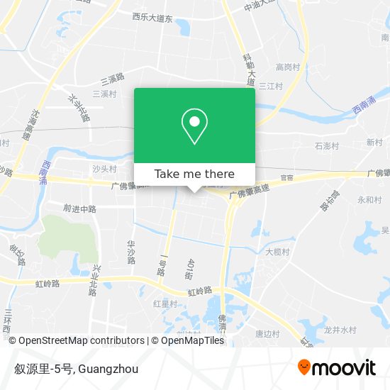叙源里-5号 map