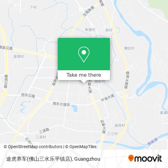 途虎养车(佛山三水乐平镇店) map