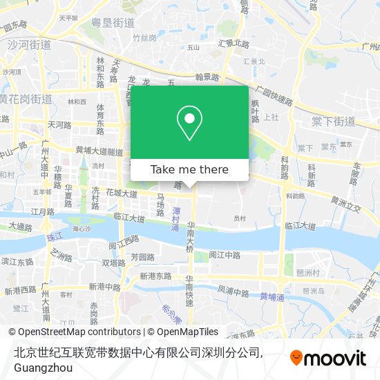 北京世纪互联宽带数据中心有限公司深圳分公司 map