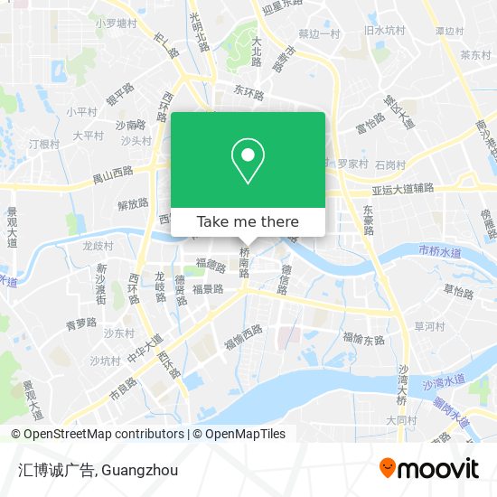汇博诚广告 map