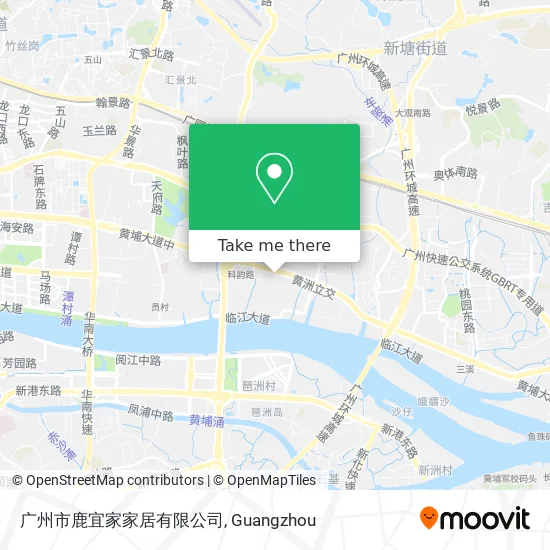 广州市鹿宜家家居有限公司 map