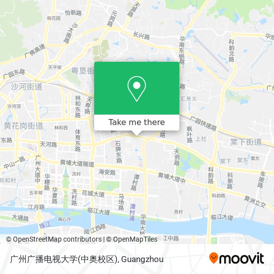 广州广播电视大学(中奥校区) map