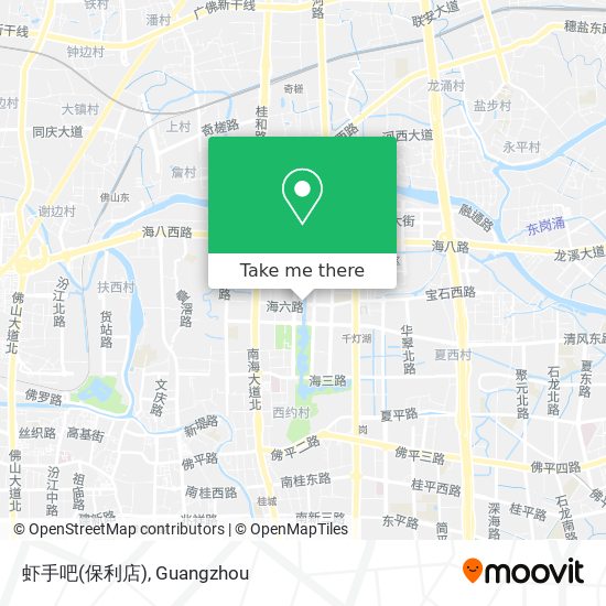 虾手吧(保利店) map